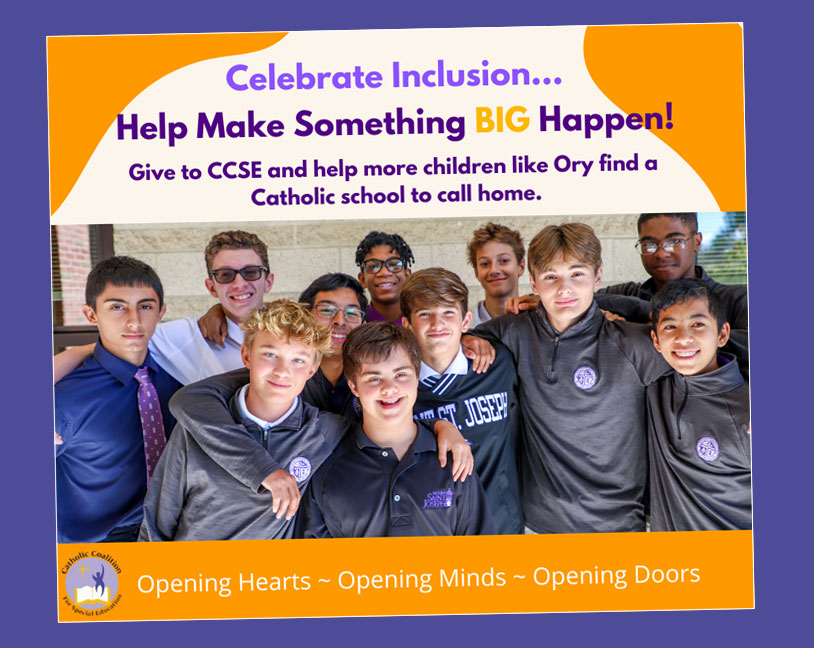 Celebrate Inclusion - Help Make Something BIG Happen!